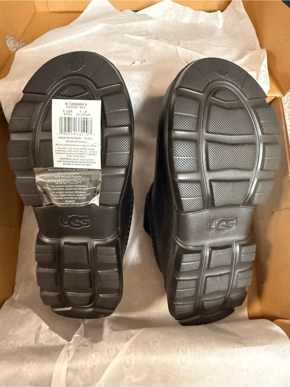 NWT UGG x Tasman BLACK - Picture 3 of 5